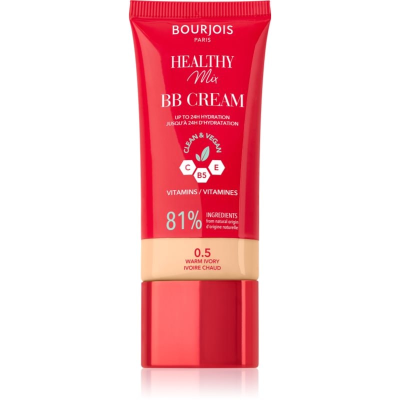 Bourjois Bourjois Healthy Mix Clean & Vegan BB Cream ББ крем - Унисекс парфюм 30мл - Сравни цени от 1 магазин с безплатна доставка