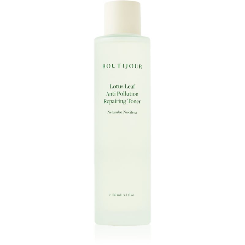 BOUTIJOUR Lotus Leaf Anti-Pollution Repairing Toner есенциален успокояващ тоник за чувствителна кожа на лицето - Грижа за лице - Сравни цени от 1 магазин с безплатна доставка