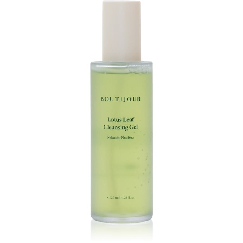 BOUTIJOUR Lotus Leaf Cleansing Gel овлажняващ почистващ гел с успокояващ ефект