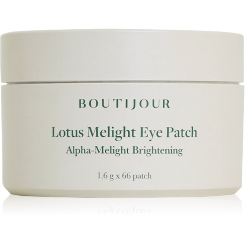 BOUTIJOUR Lotus Melight Eye Patch хидрогелова маска за зоната около очите против бръчки и тъмни кръгове
