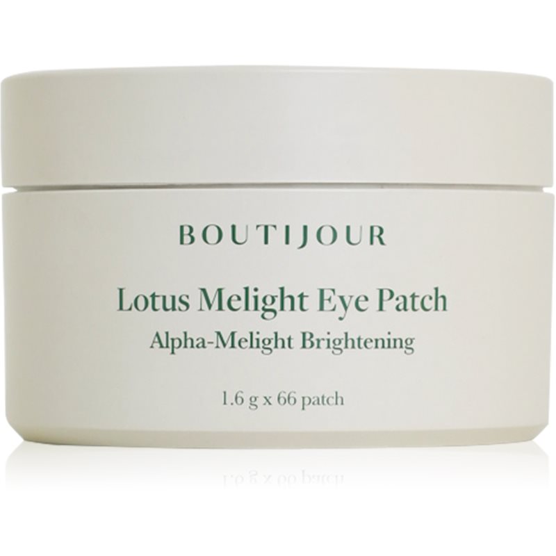 BOUTIJOUR BOUTIJOUR Lotus Melight Eye Patch хидрогелова маска за зоната около очите против бръчки и тъмни кръгове 33 чифт - Унисекс парфюм - Сравни цени от 1 магазин с безплатна доставка