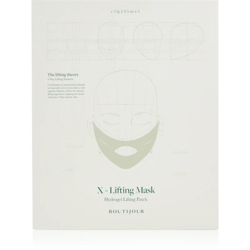 BOUTIJOUR X-Lifting Mask Hydrogel Lifting Patch лифтинг маска за изглаждане на контурите - Грижа за лице - Сравни цени от 1 магазин с безплатна доставка