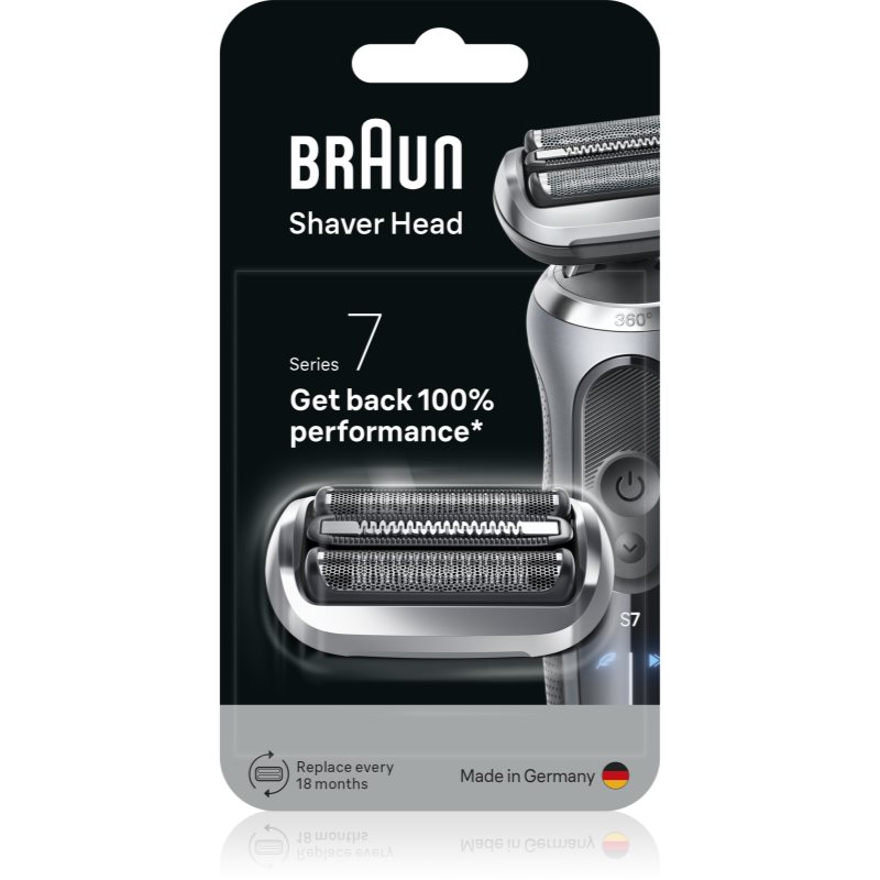 Braun Series 7 74S сменяеми глави бръснене с електрическа самобръсначка - Грижа за лице - Сравни цени от 1 магазин с безплатна доставка