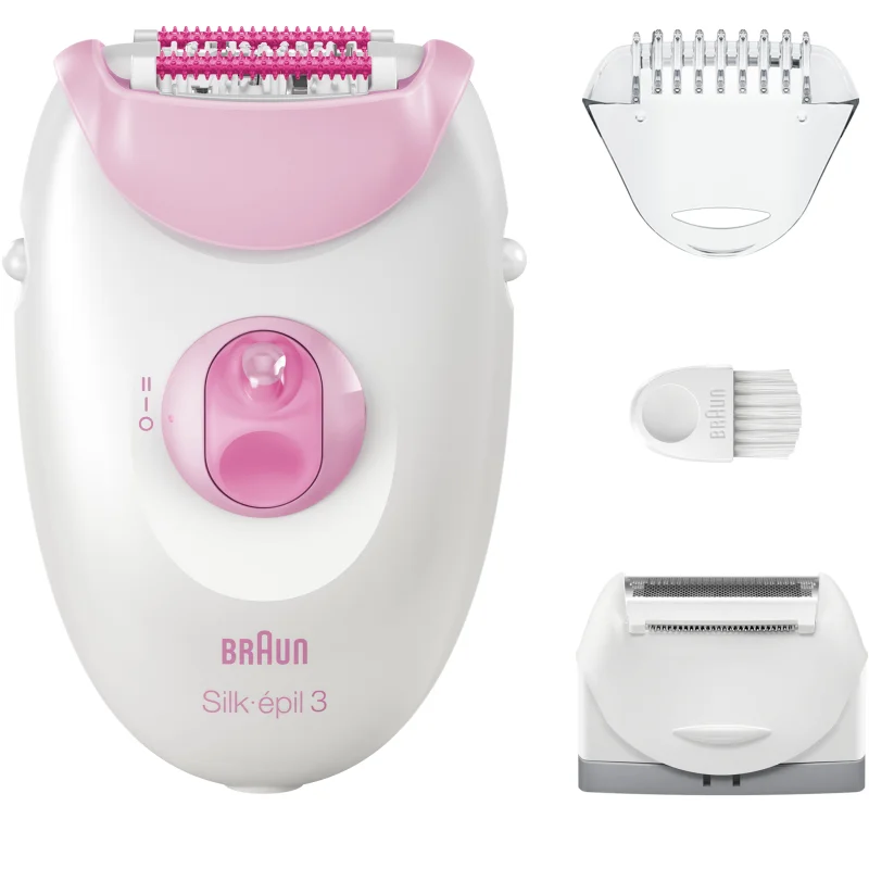 Braun Silk-épil 3 3031 епилатор за тяло - Електроуред - Сравни цени от 1 магазин с безплатна доставка