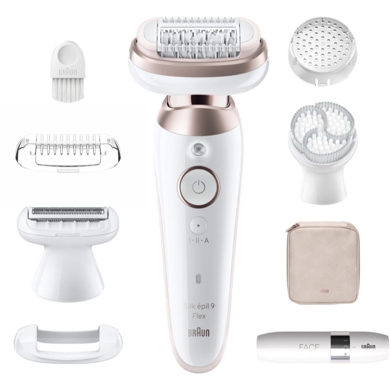 Braun Silk-épil 9 9360 Flex епилатор с изцяло подвижна глава за крака, тяло и подмишници - Електроуред - Сравни цени от 1 магазин с безплатна доставка