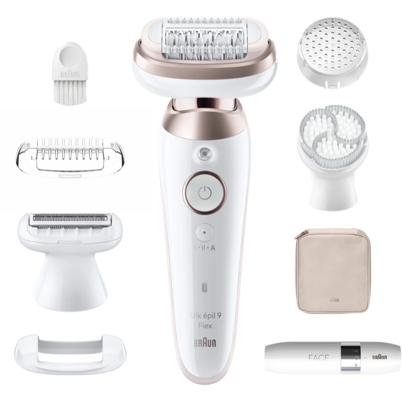 Braun Silk-épil 9 9360 Flex епилатор с изцяло подвижна глава за крака, тяло и подмишници - Електроуред - Сравни цени от 1 магазин с безплатна доставка