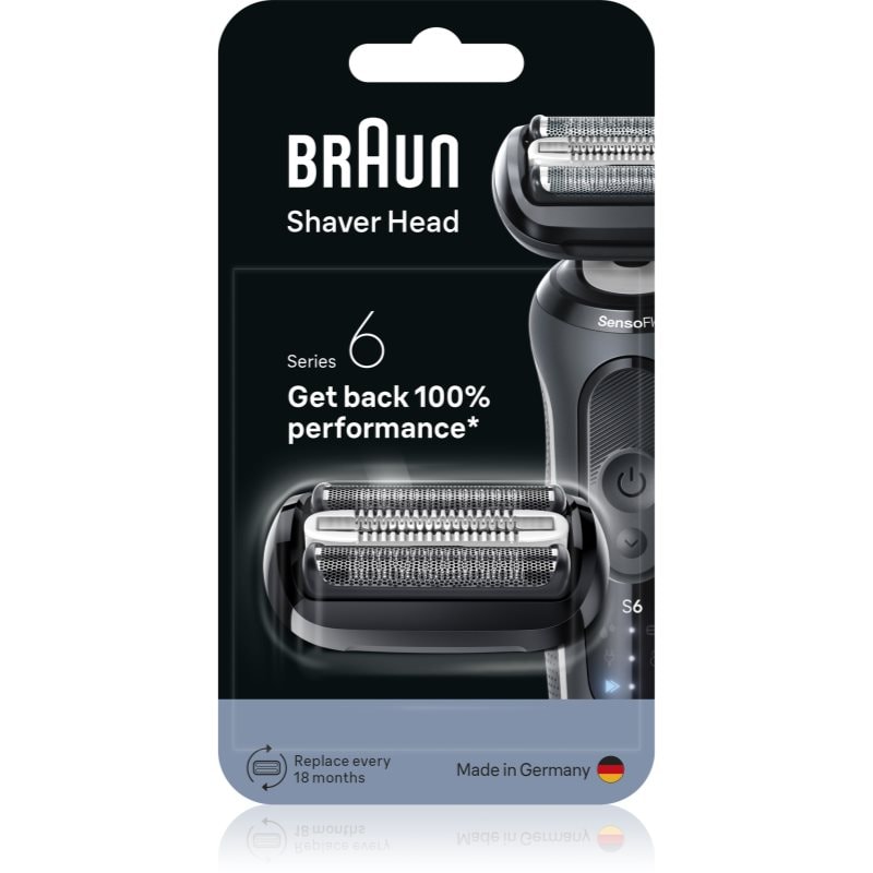 Braun Series 6 64B сменяеми глави бръснене с електрическа самобръсначка - Електроуред - Сравни цени от 1 магазин с безплатна доставка