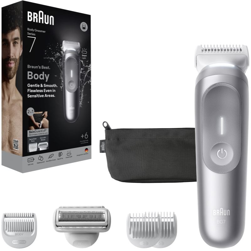 Braun Series 7 BG7550 тример за интимната зона и тялото за мъже