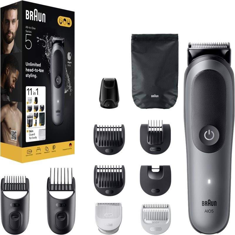 Braun All-In-One Series 5 AIO5560 комплект за грижа за косата и тялото - Комплект - Сравни цени от 1 магазин с безплатна доставка