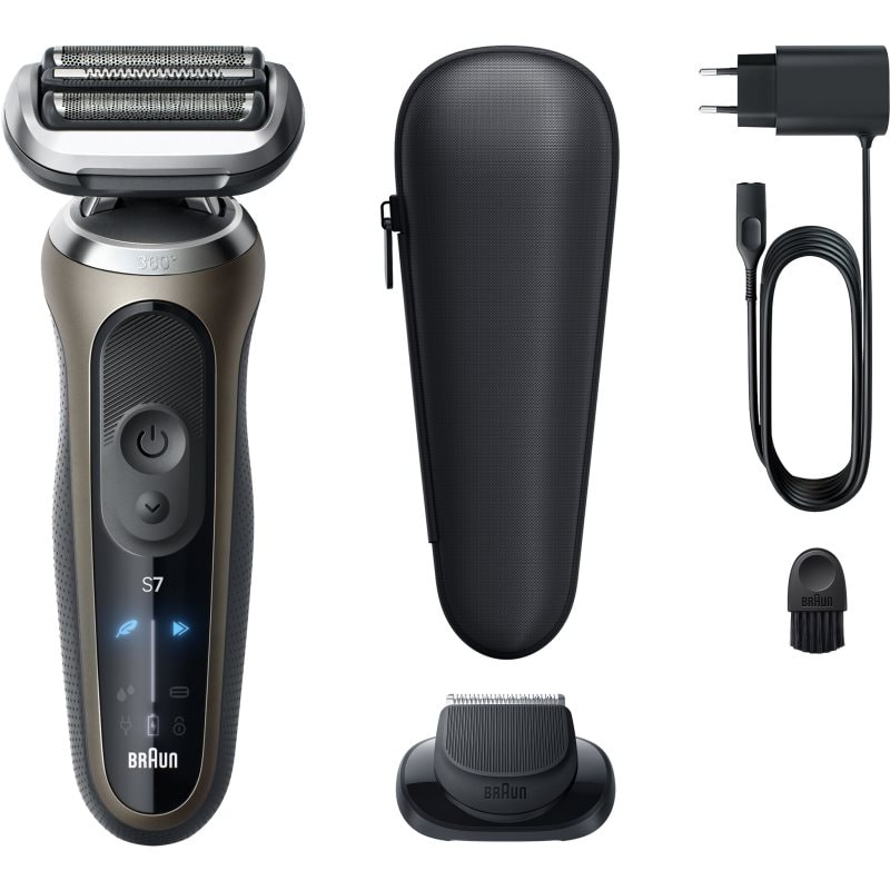 Braun Series 7 72-C1200s електрическа самобръсначка Gold - Електроуред - Сравни цени от 1 магазин с безплатна доставка