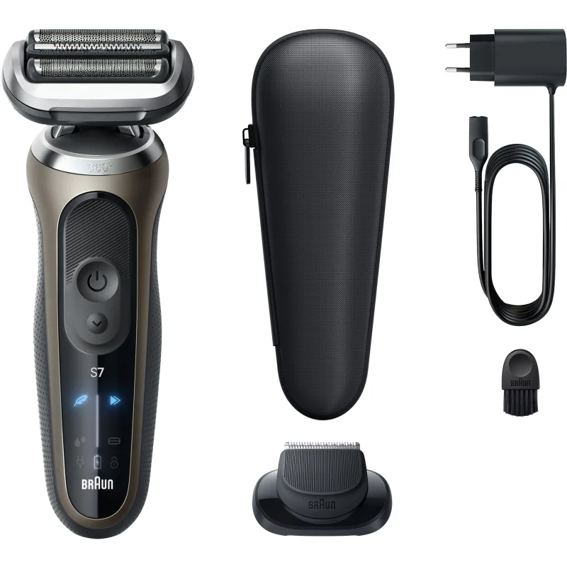 Braun Series 7 72-C1200s електрическа самобръсначка Gold - Електроуред - Сравни цени от 1 магазин с безплатна доставка
