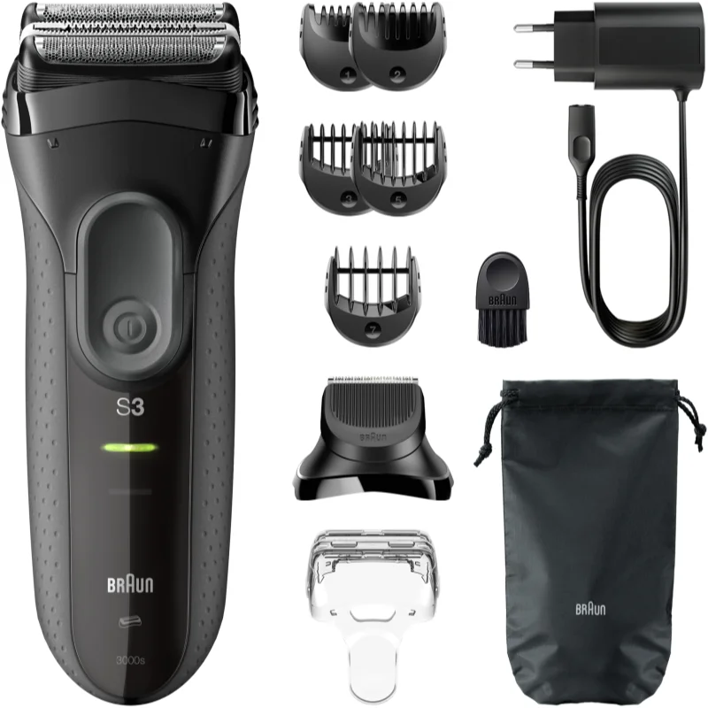 Braun Series 3+ 3000bt електрическа самобръсначка - Електроуред - Сравни цени от 1 магазин с безплатна доставка