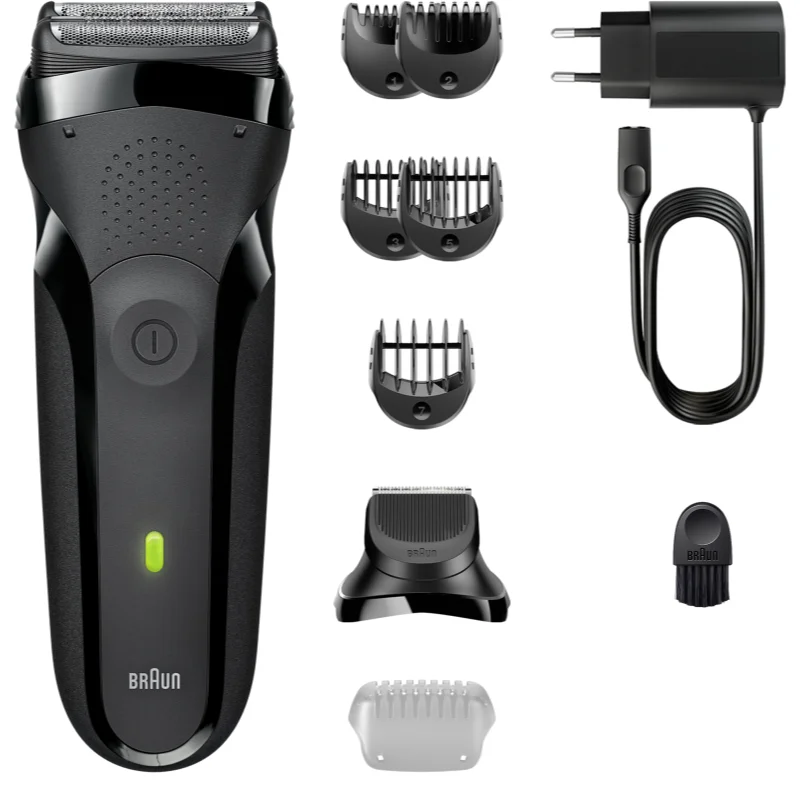 Braun Series 3 300 електрическа самобръсначка Black - Електроуред - Сравни цени от 1 магазин с безплатна доставка