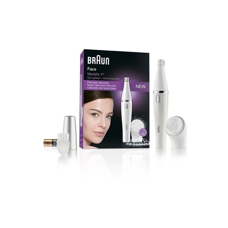 Braun Face 810 епилатор с четка за почистване за лице - Електроуред - Сравни цени от 1 магазин с безплатна доставка