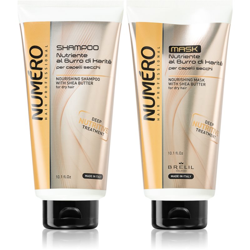 Brelil Professional Brelil Professional Nourishing Set подаръчен комплект за суха коса - Унисекс парфюм - Сравни цени от 1 магазин с безплатна доставка