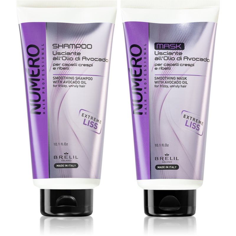 Brelil Professional Smoothing Set подаръчен комплект за непокорна коса - Комплект - Сравни цени от 1 магазин с безплатна доставка