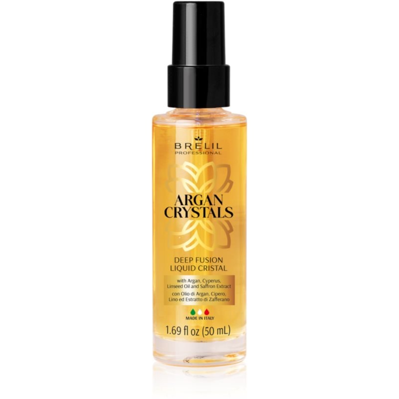 Brelil Professional Cristalli di Argan Extreme Brilliance озаряващи течни кристали за суха коса - Грижа за коса - Сравни цени от 1 магазин с безплатна доставка
