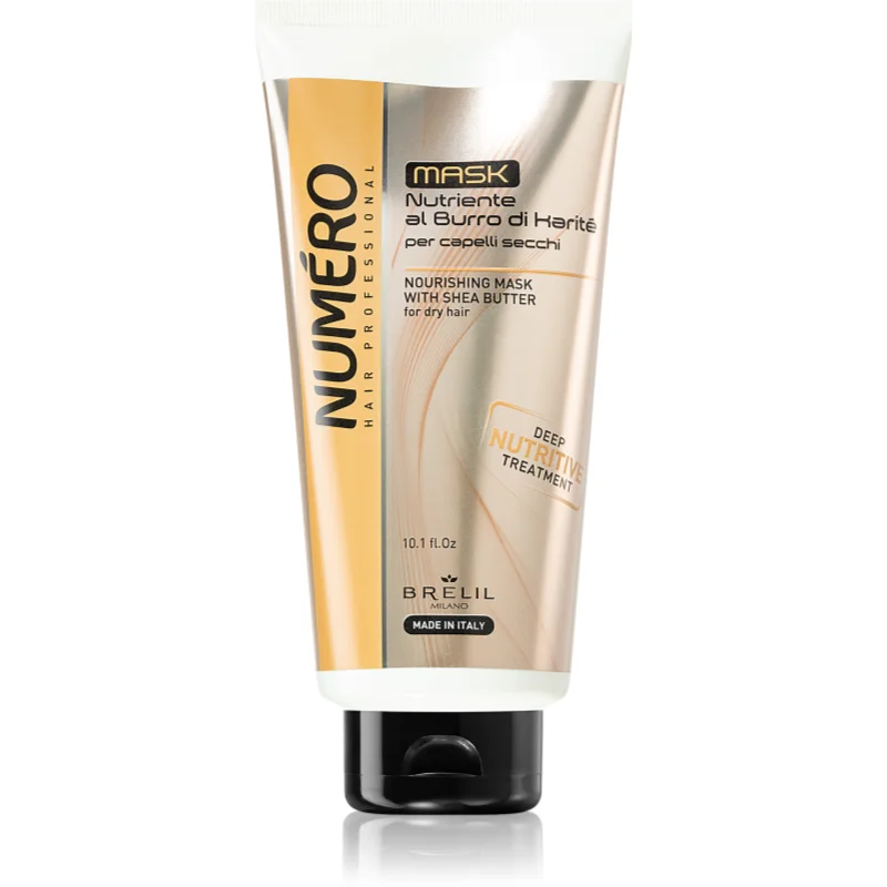 Brelil Professional Nourishing Mask подхранваща маска с масло от шеа за суха коса
