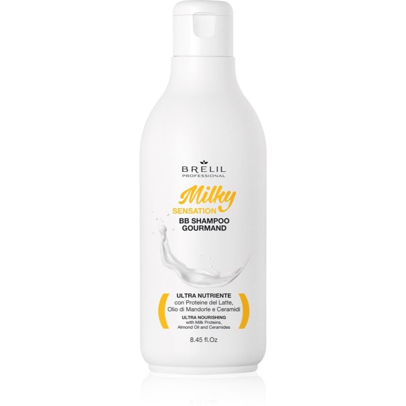 Brelil Professional Milky Sensation BB Shampoo регенериращ шампоан за слаба и увредена коса