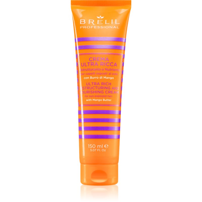 Brelil Professional Crema Ultra Ricca подхранващ реструктуриращ крем за коса увредена от слънце, хлор и солна вода - Грижа за коса - Сравни цени от 1 магазин с безплатна доставка