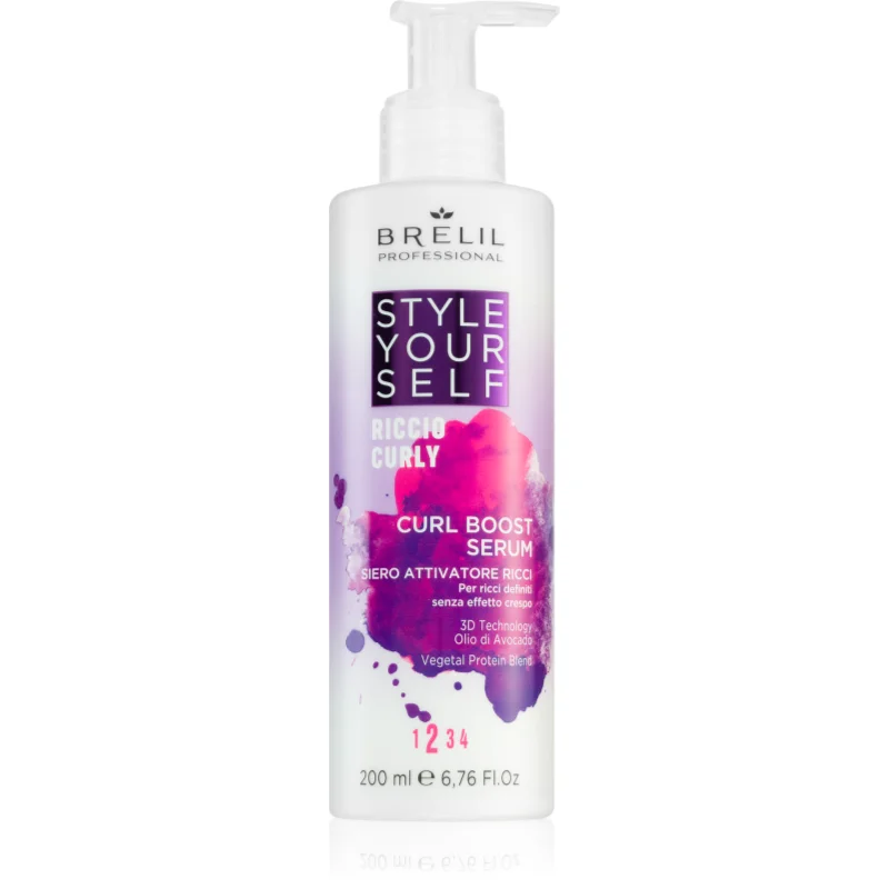 Brelil Professional Style YourSelf Curl Boost Serum серум за чуплива коса - Грижа за коса - Сравни цени от 1 магазин с безплатна доставка