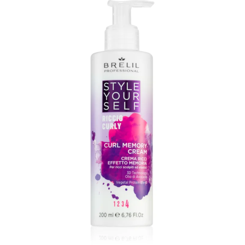 Brelil Professional Style YourSelf Curl Memory Cream дефиниращ крем за чуплива и къдрава коса - Грижа за коса - Сравни цени от 1 магазин с безплатна доставка