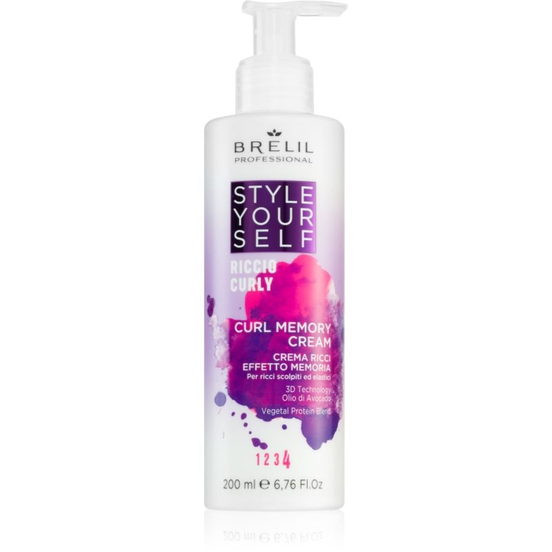 Brelil Professional Style YourSelf Curl Memory Cream дефиниращ крем за чуплива и къдрава коса - Грижа за коса - Сравни цени от 1 магазин с безплатна доставка