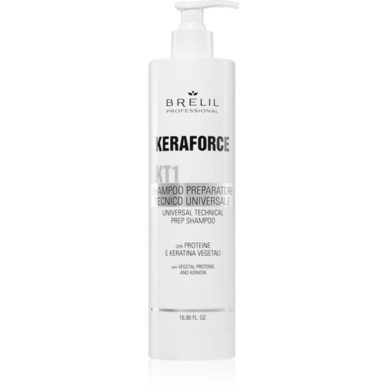 Brelil Professional Keraforce грижа за използване преди нанасянето на шампоан за всички видове коса - Грижа за коса - Сравни цени от 1 магазин с безплатна доставка