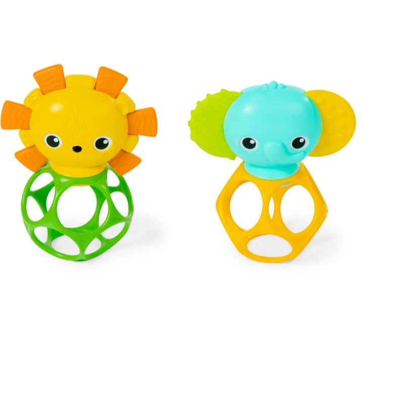 Bright Starts Soother Pals™ Easy-Grasp играчка с гризалка 3 m+ - За деца - Сравни цени от 1 магазин с безплатна доставка