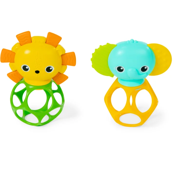 Bright Starts Soother Pals™ Easy-Grasp играчка с гризалка 3 m+ - За деца - Сравни цени от 1 магазин с безплатна доставка