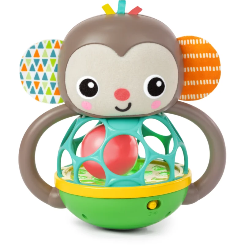 Bright Starts Grab & Giggle Monkey™ играчка за подреждане 6 m+