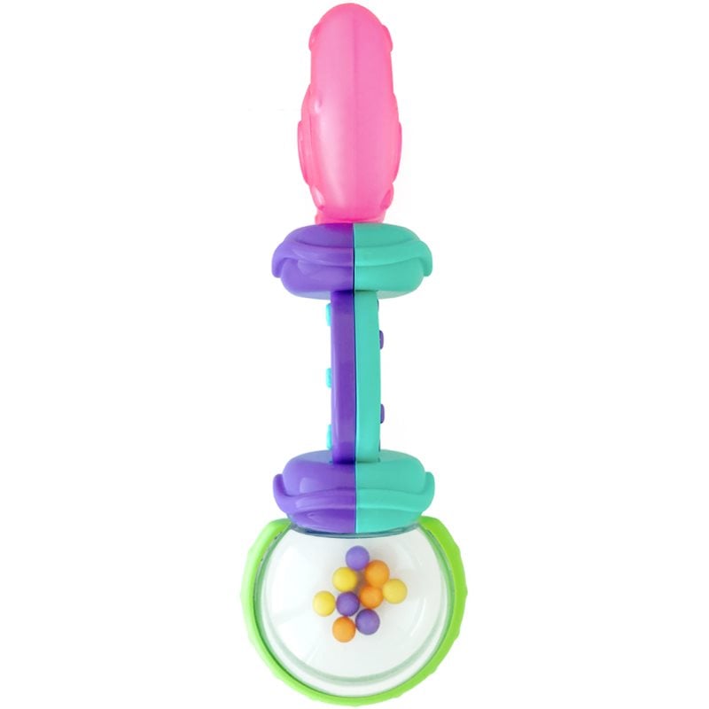 Bright Starts Teether & Rattle дрънкалка с гризалка 3m+