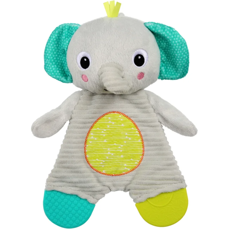 Bright Starts Snuggle & Teethe гризалка 0 m+ Elephant - За деца - Сравни цени от 1 магазин с безплатна доставка