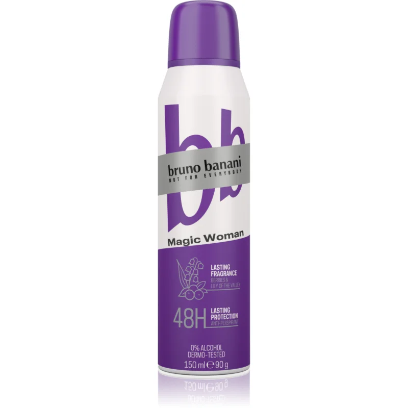 Bruno Banani Magic Woman антиперспирант 48 часа за жени - Грижа за тяло - Сравни цени от 1 магазин с безплатна доставка