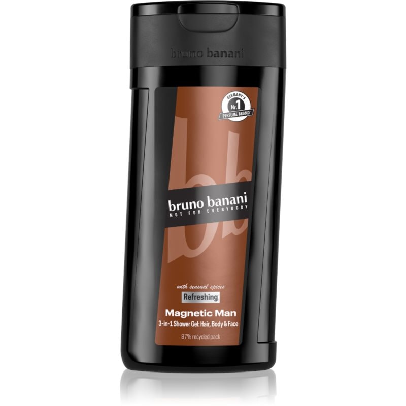 Bruno Banani Magnetic Man парфюмиран душ гел 3 в 1 за мъже - Грижа за тяло - Сравни цени от 1 магазин с безплатна доставка