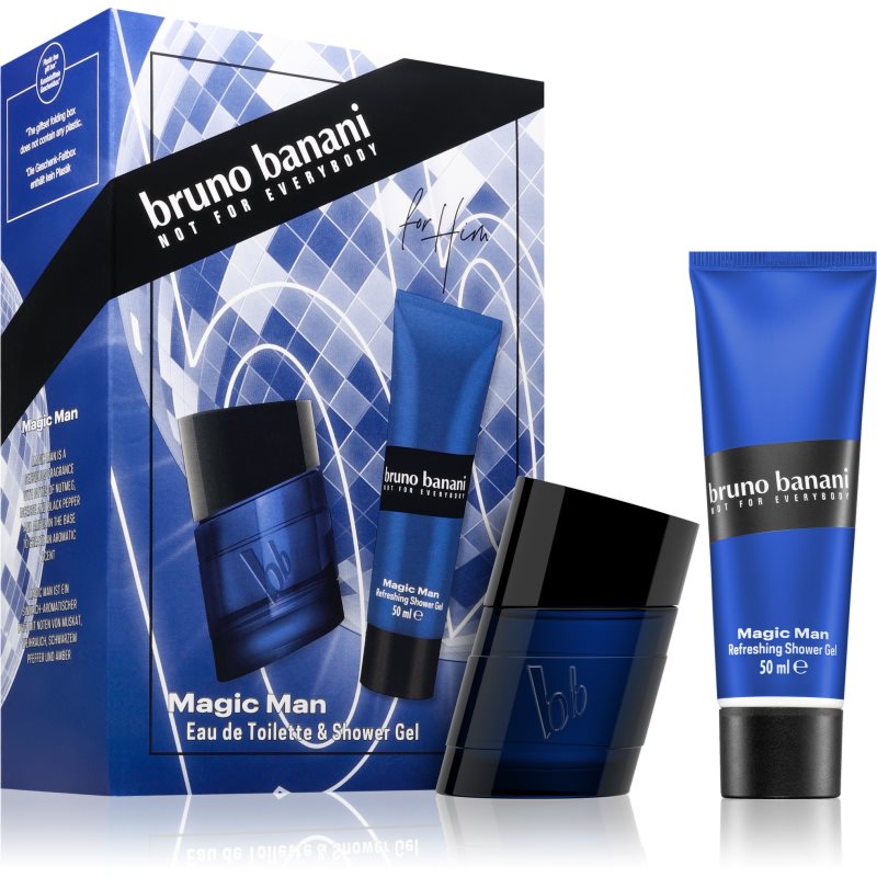 Bruno Banani Magic Man подаръчен комплект за мъже - Комплект - Сравни цени от 1 магазин с безплатна доставка