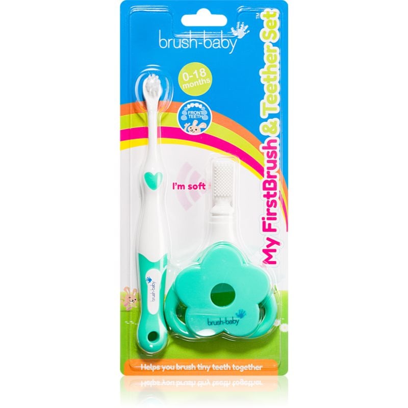 Brush Baby Applemint четка за зъби за деца