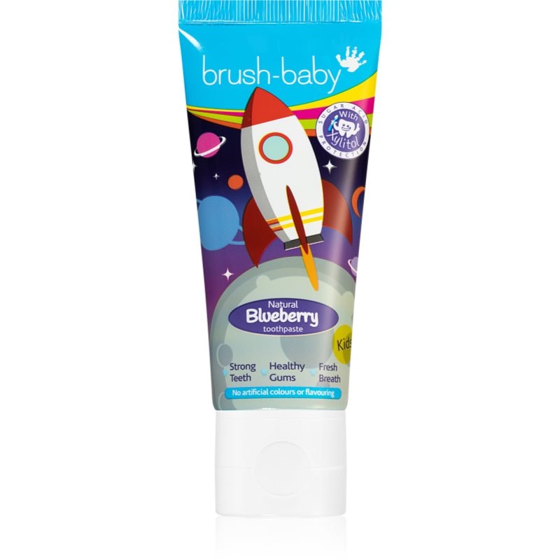 Brush Baby Rocket детска паста за зъби боровинка - Грижа за зъбите - Сравни цени от 1 магазин с безплатна доставка