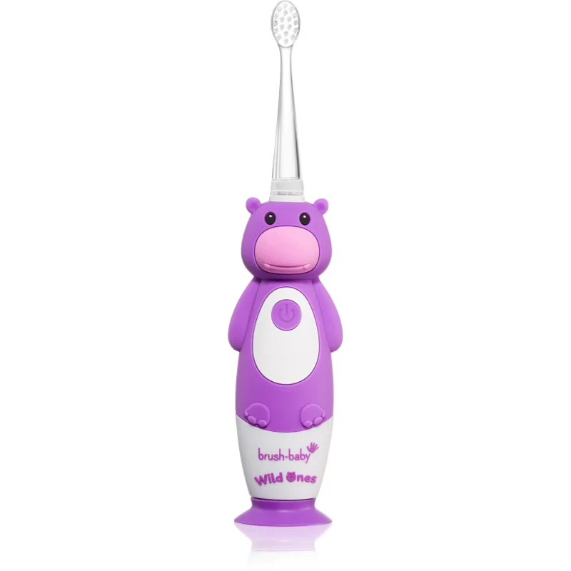 Brush Baby WildOnes WildOne електрическа четка за зъби + 2 резервни глави за деца Hippo - Електроуред - Сравни цени от 1 магазин с безплатна доставка