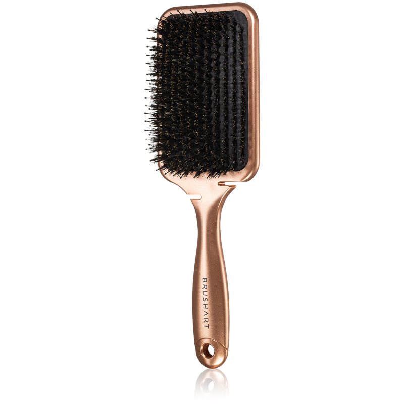 BrushArt BrushArt Hair Boar bristle paddle hairbrush Четка за коса с косми от глиган Bronze - Унисекс парфюм 1мл - Сравни цени от 1 магазин с безплатна доставка