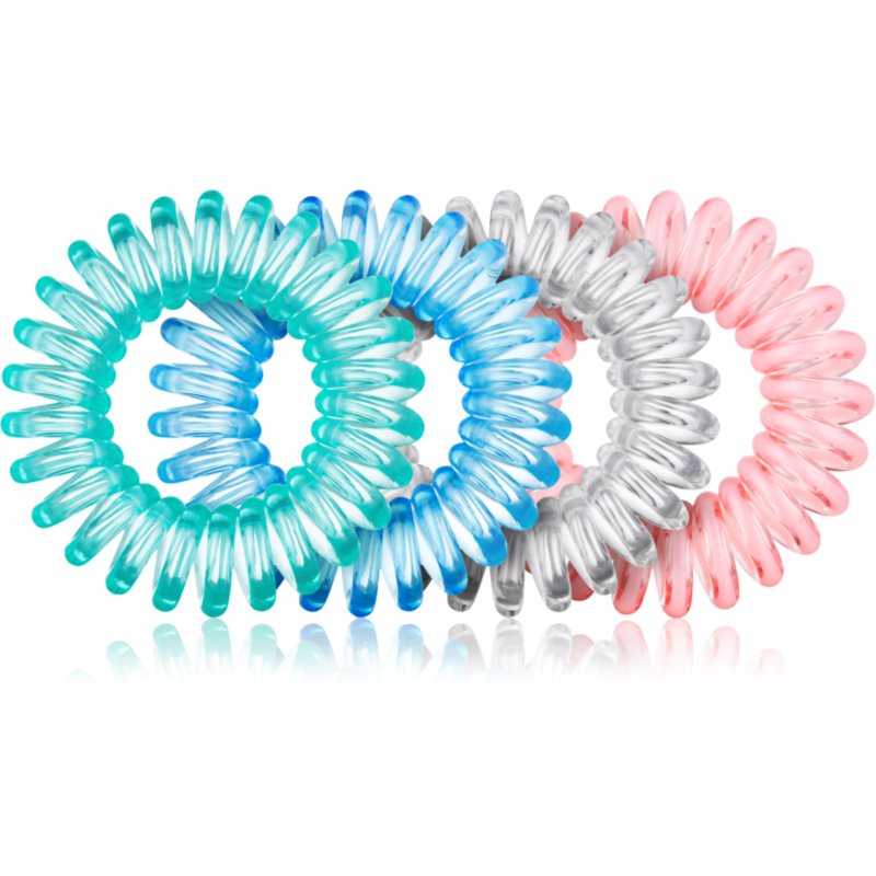 BrushArt BrushArt Hair Rings ластици за коса Clear Mix - Унисекс парфюм - Сравни цени от 1 магазин с безплатна доставка