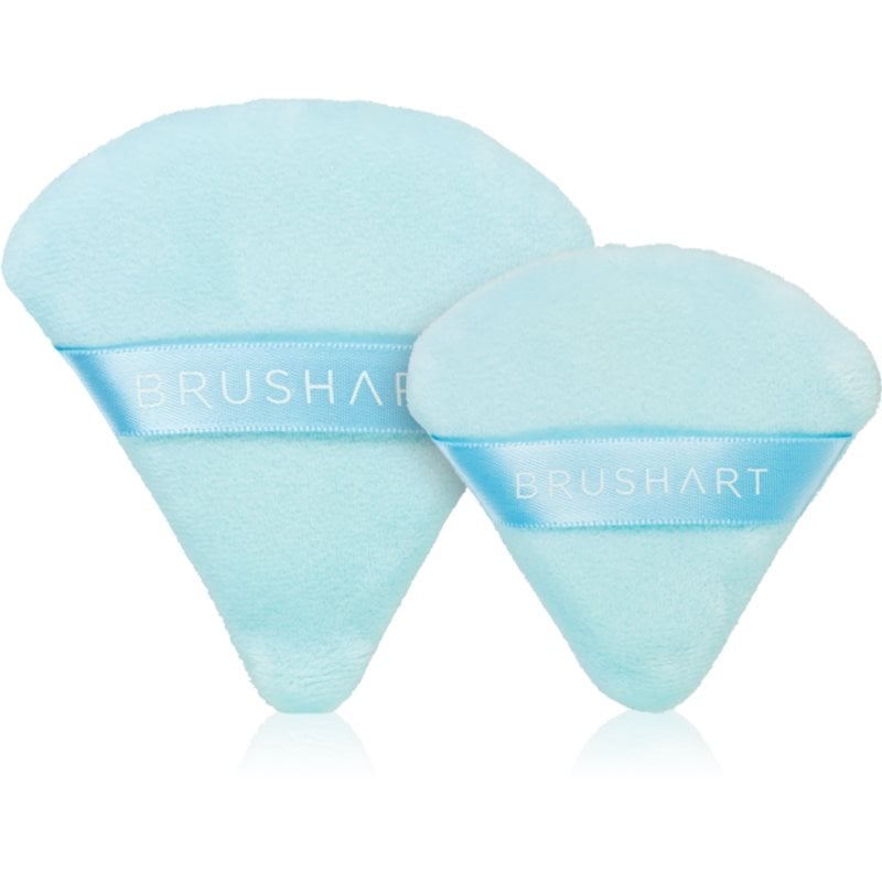 BrushArt Accessories Powder puff set велурен тампон за пудра
