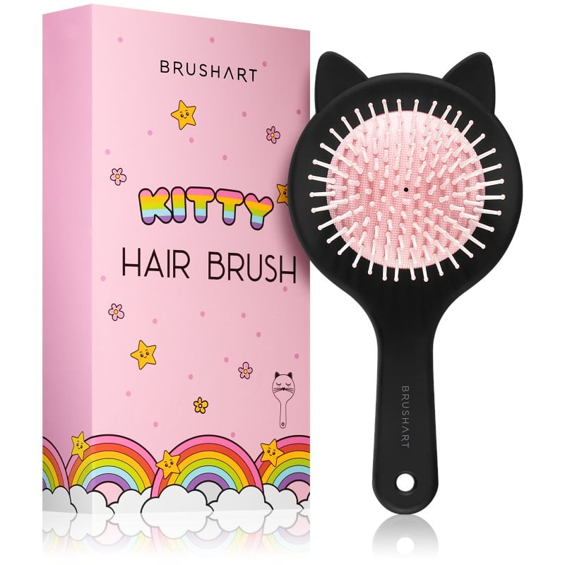 BrushArt KIDS Kitty hair brush Четка за коса за деца Kitty