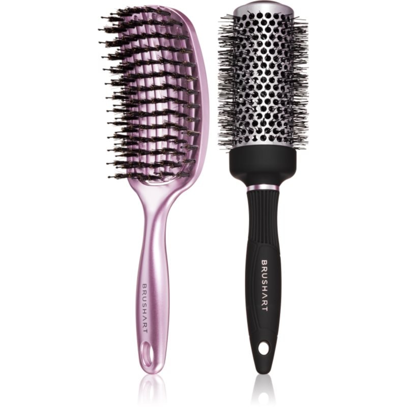 BrushArt Hair Hairbrush set подаръчен комплект за топлинно третиране на косата - Комплект - Сравни цени от 1 магазин с безплатна доставка