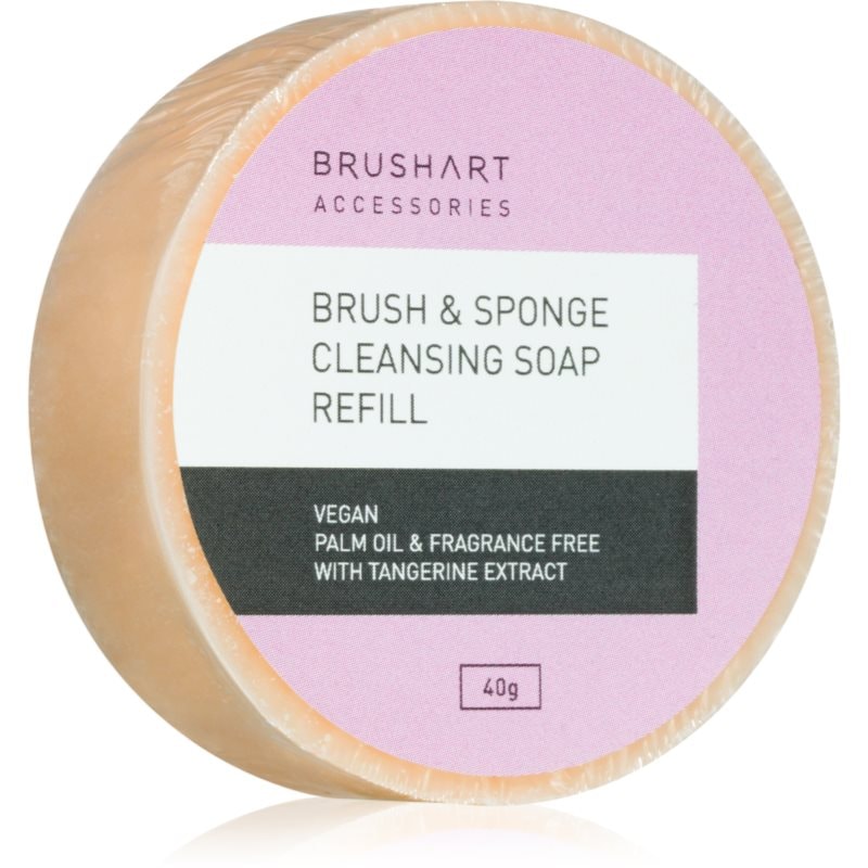 BrushArt BrushArt Accessories Brush & Sponge cleansing soap почистващ сапун за козметични четки Refill 40 гр. - Унисекс парфюм 40мл - Сравни цени от 1 магазин с безплатна доставка