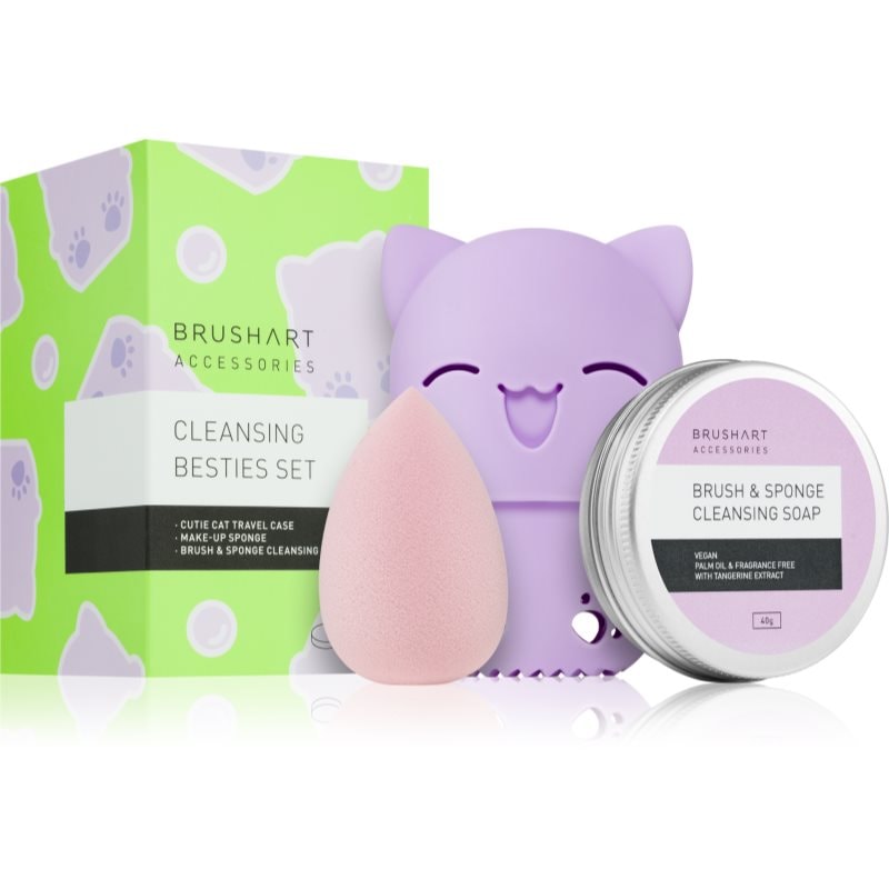 BrushArt BrushArt Accessories Cleansing besties set комплект за пътуване - Унисекс парфюм - Сравни цени от 1 магазин с безплатна доставка