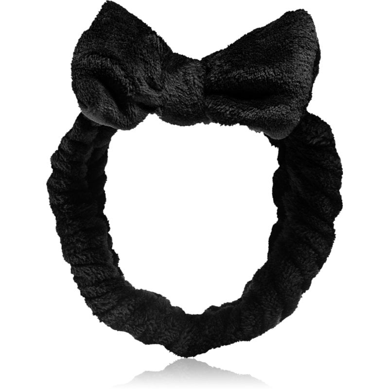 BrushArt Accessories Skincare headband козметична лента за глава Black