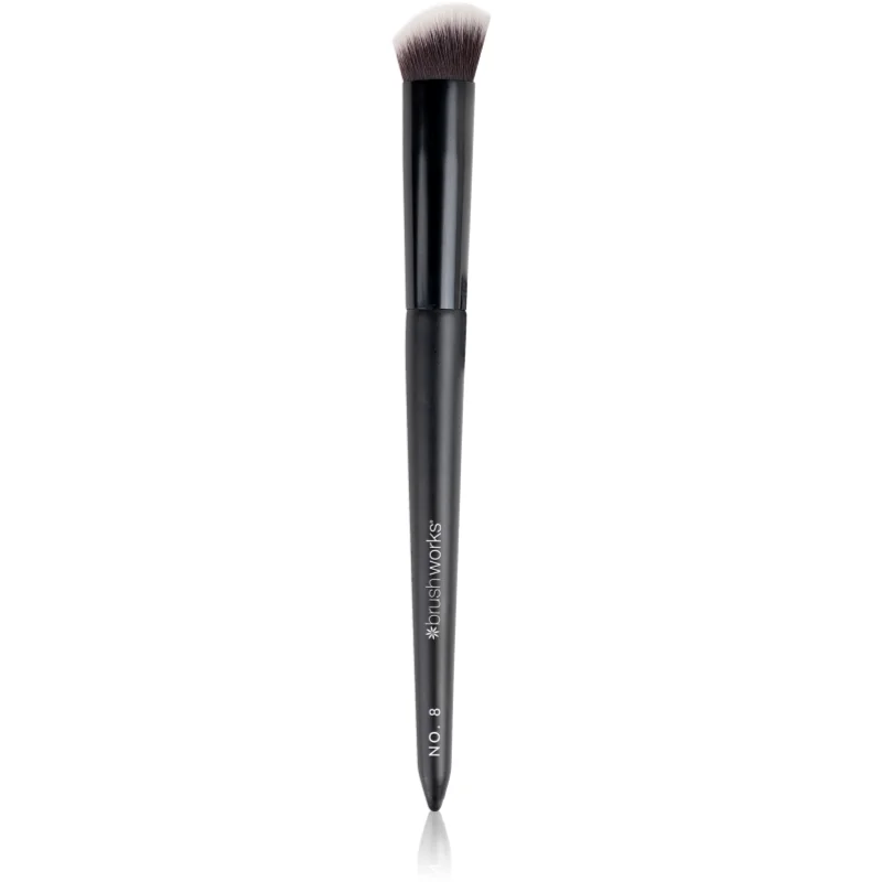 Brushworks Precise Angled Concealer Buffing Brush четка за коректор тип NO. 8 - Грим - Сравни цени от 1 магазин с безплатна доставка