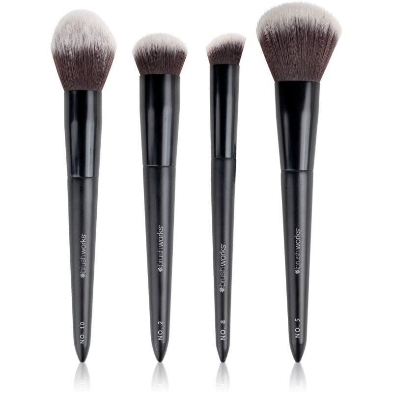 Brushworks Buff and Blend Face Set комплект четки - Комплект - Сравни цени от 1 магазин с безплатна доставка