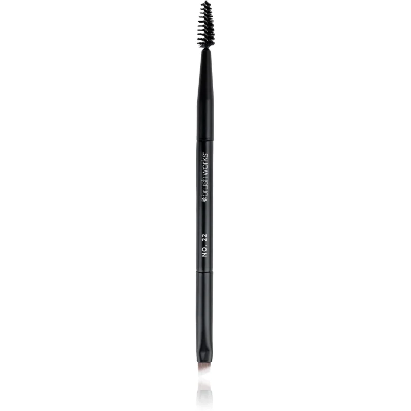 Brushworks Double Ended Brow Brush And Spoolie двустранна четка за вежди NO. 22 - Грим - Сравни цени от 1 магазин с безплатна доставка